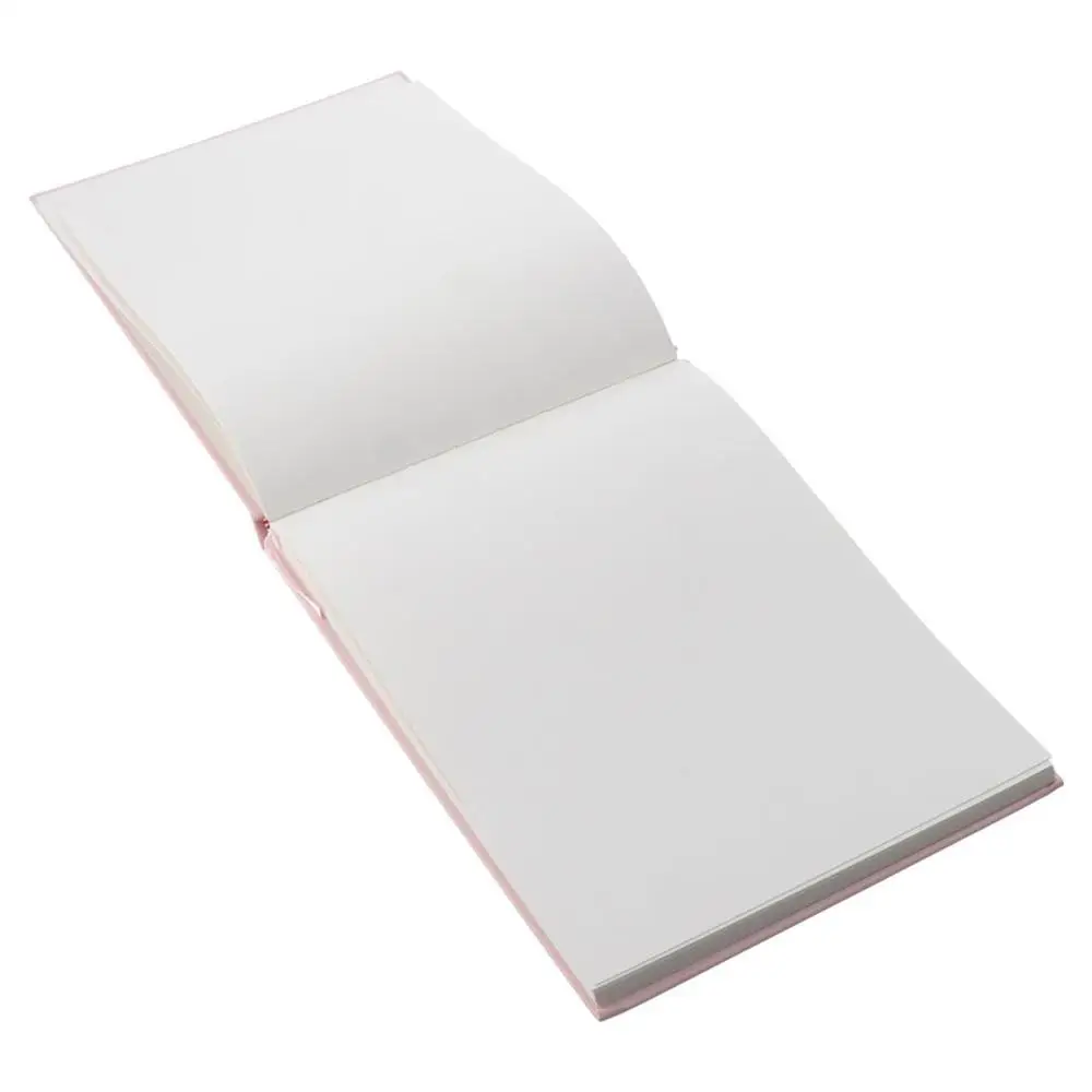 Pink/Black/White Wedding Guest Book Delicate Paper 24.3*18.4 CM Golden Wedding Sign-in Book Guest Party