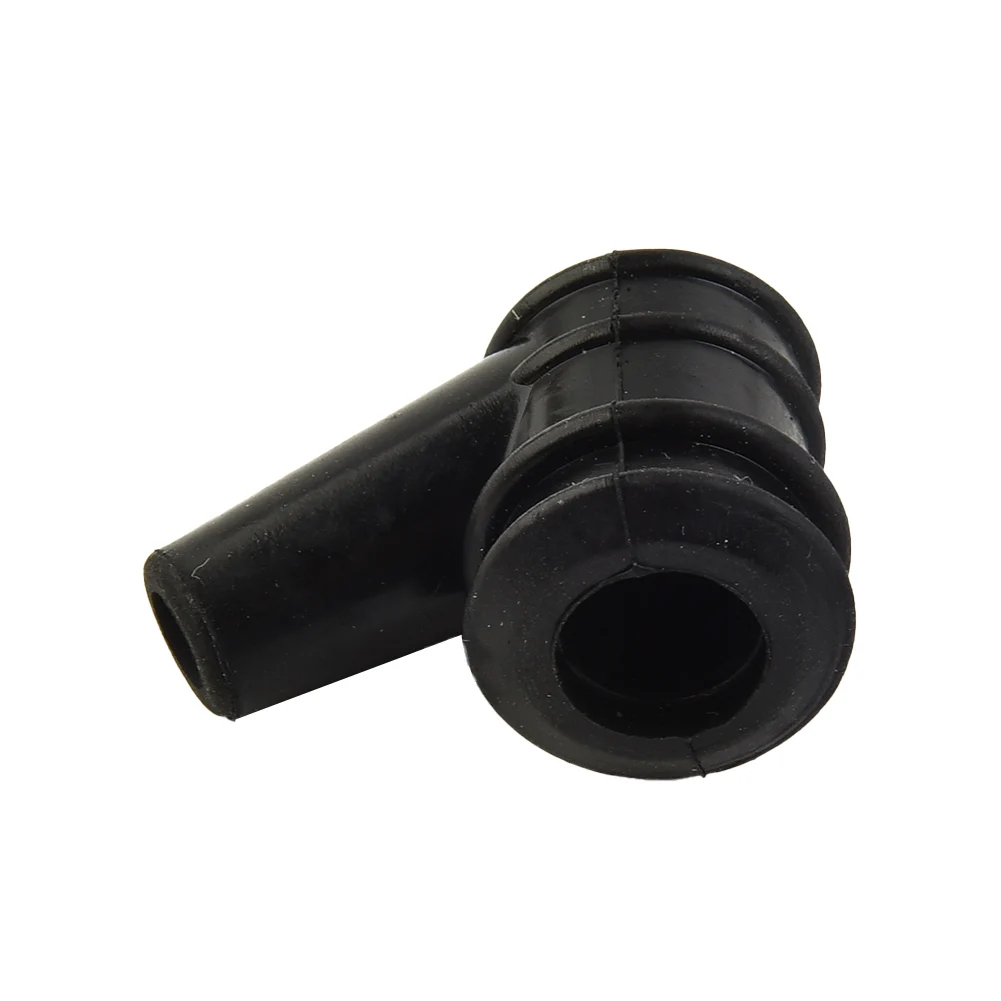 Rubber Spark Plug Cap Cover For 5mm HT Lead Black Rubber Products For Mower Blower Strimmer String Trimmer Parts Accessories