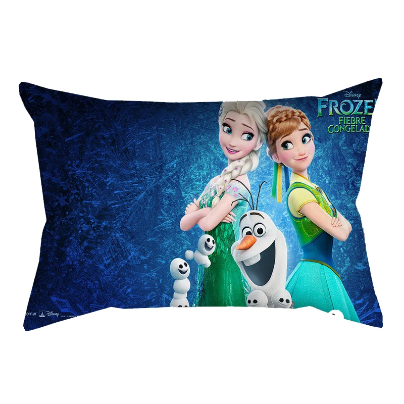 Disney Frozen Plush Elsa Anna Princess Girls Decorativo/Pisolino Federe Cuscino Divano Regalo Di Compleanno Per Bambini 50*30Cm