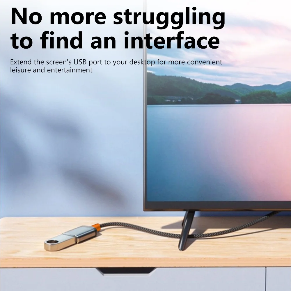 120W 6A 나일론 편조 고속 전송 케이블, USB 3.0 연장 케이블, 컴퓨터 카메라용 남성-여성 연장선