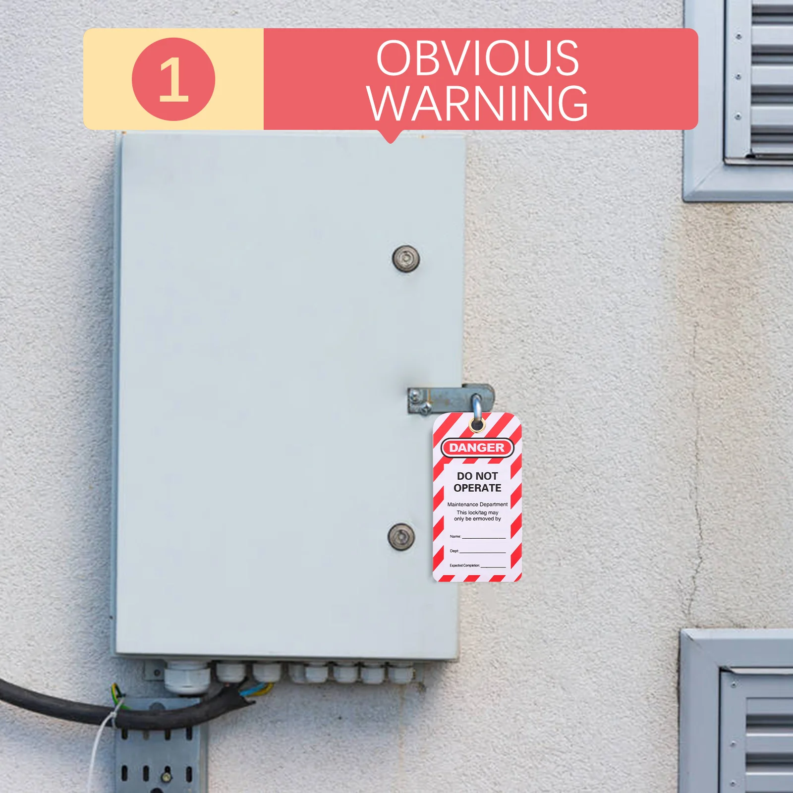 Рисунок 5 - бирки с защитой от опасности