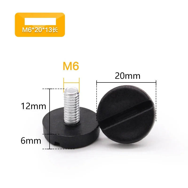 10pcs Furniture Foot Anti-skid mat M6 M8 M10 Screw Table and Cabinet foot mat Adjustable Height