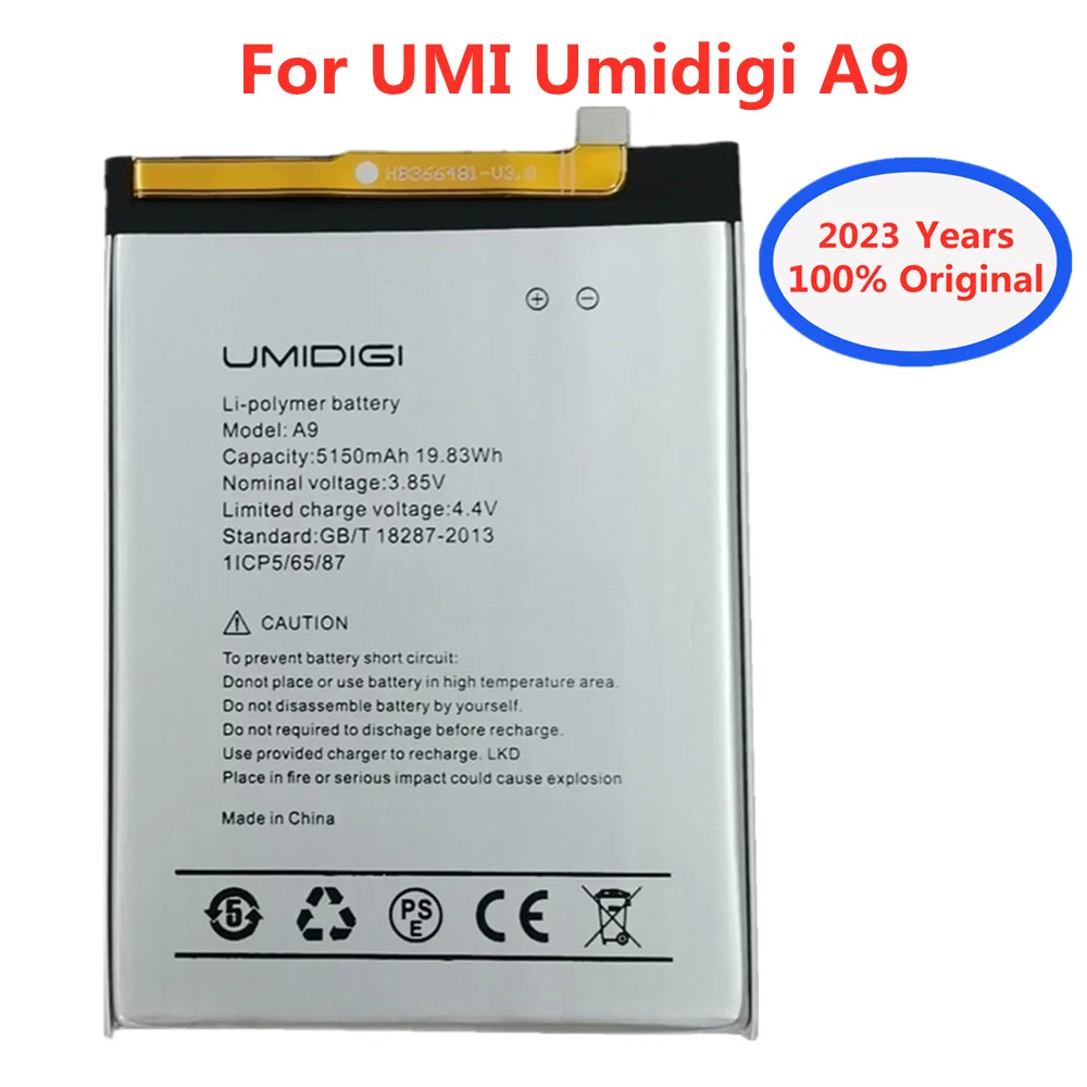

2023 год новый оригинальный аккумулятор UMI для Umidigi A9 / A9 Pro A9Pro мобильный телефон высококачественный аккумулятор быстрая доставка + инструмент