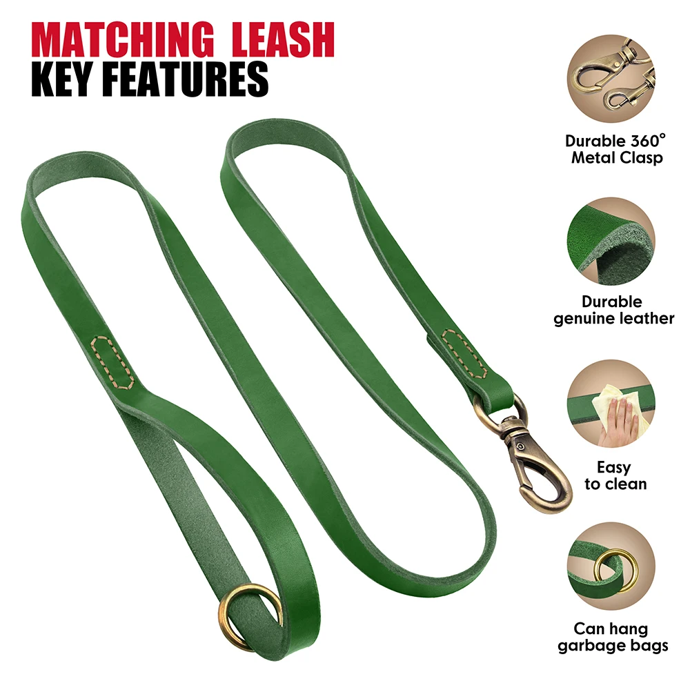 green leash