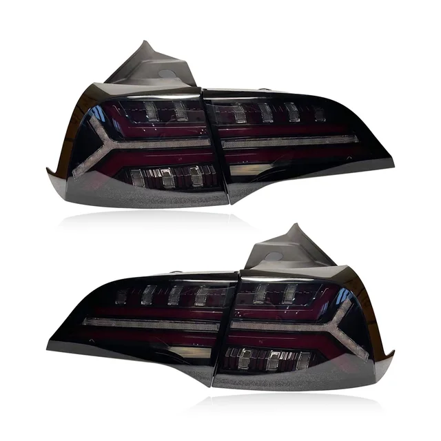 Car Styling Tail Lamp For Tesla Model 3 Model Y 2016-2023 Tail Lights LED Dynamic Signal DRL Brake Reverse auto Accessories 3