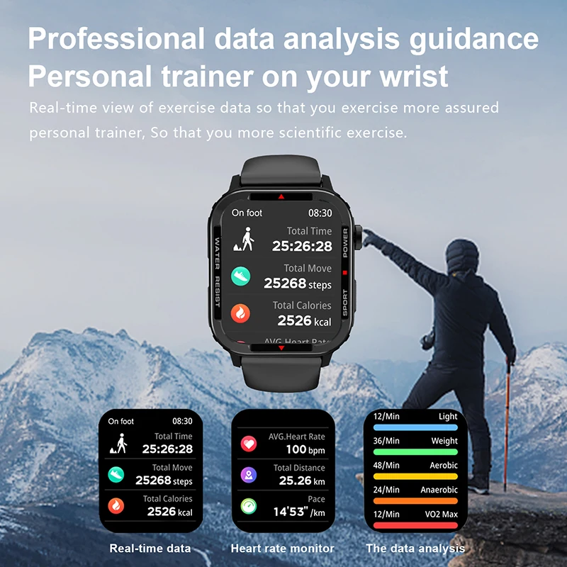 2020 ο Smartwatch  1.85 &240*280 HD ȭ Ʈ ġ  ȭ  ƮϽ    ڵ ð