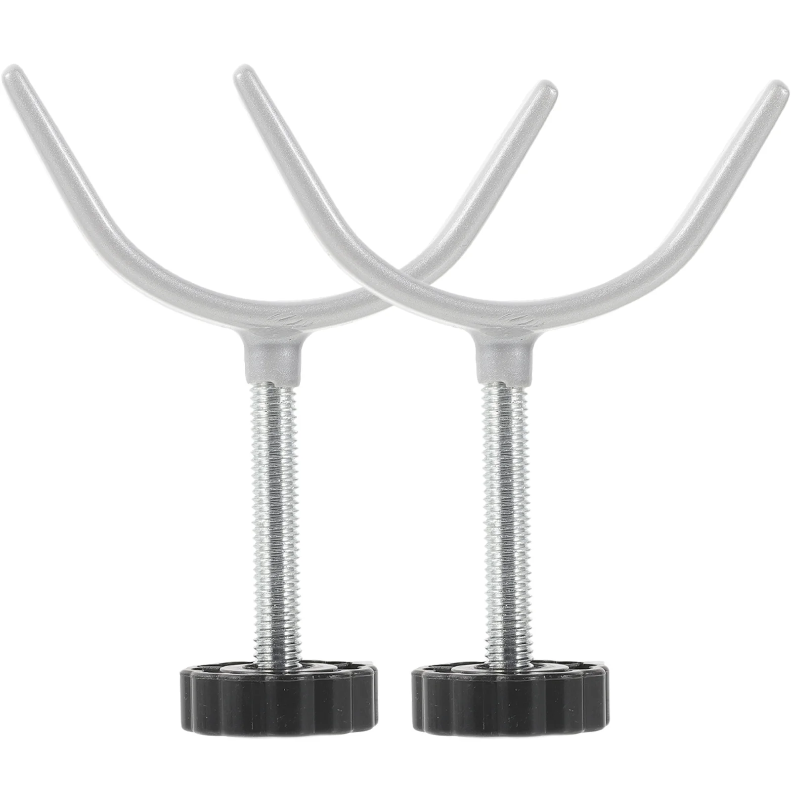 2 Pcs Pet Isolation Fence Fixing Screws The Non Punching Pvc Lagging Gate Kids Gates Small Baby
