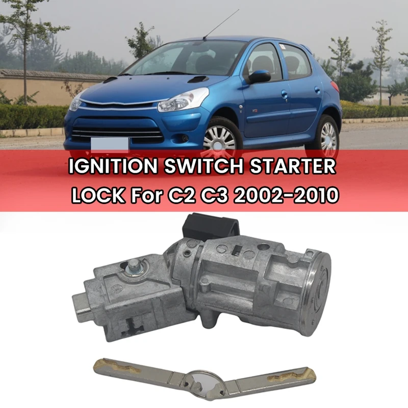 Car IGNITION SWITCH STARTER LOCK For CITROEN C2 C3 20022010 C4 BERLINGO AL210 4162AG 4162.AG 4162PT