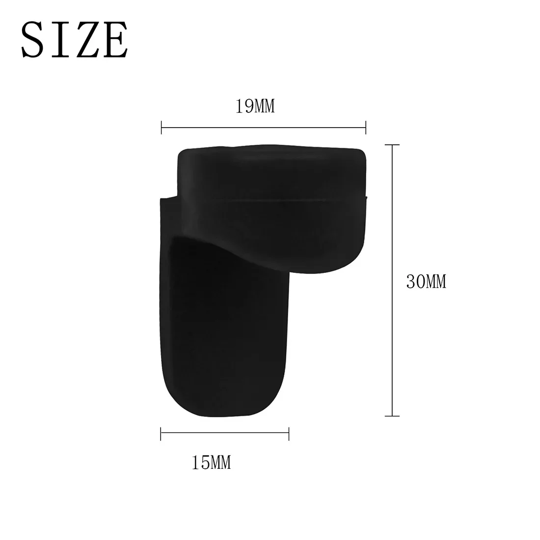 Clarinet and Saxophone Accessories Musical Instrument Accessories Soft Silicone Clarinet Thumb Pad Color Long Handle Black Tube Round Thumb Rest Protector clarinet and saxophone accessories
