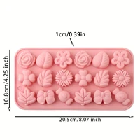 1PC Silicone Candle Molds, Vibrant Colorful Candle Making Tool for Wedding, Birthday Decorations, Jewelry Making, and Home Decor 2