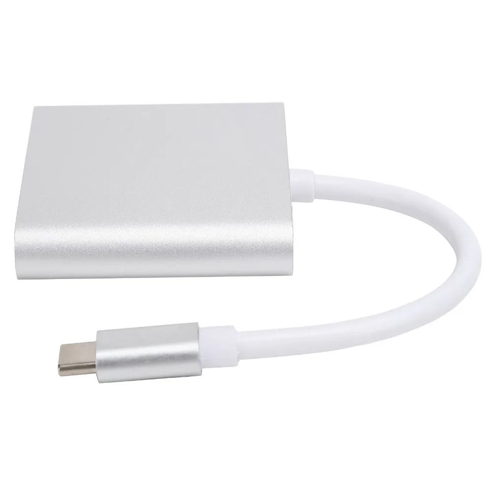 타입C to HD 호환 USB PD 3 in 1 타입-C 허브 USB3.0 & PD 100W 4K 출력 타입C 도킹 스테이션 USB C 멀티포트 어댑터