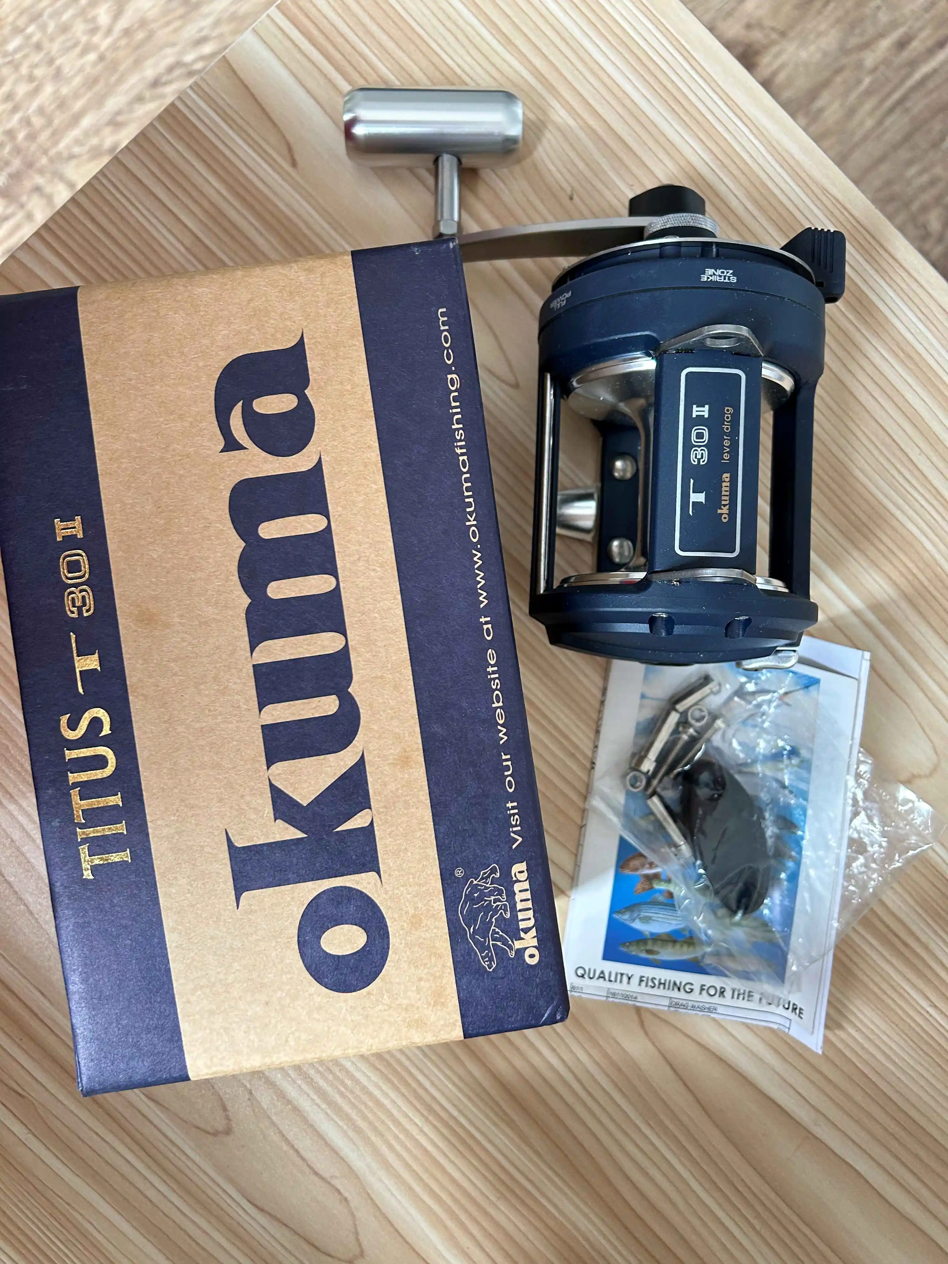 【okuma】 TITUS TG 30II Okuma Titus Gold 2 Speed TG-30-II | eBay