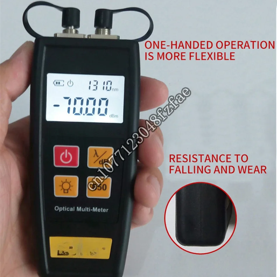 YJ-550A Mini Optical Work Red Light Machine Optical Power Meter + 30 km Red Pen 2