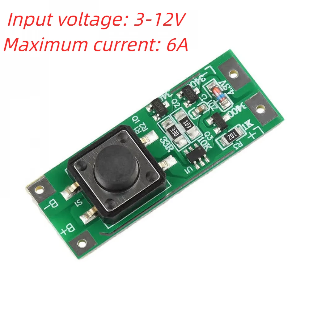 3-12V Blinking Module Driver Board On/Off Switch High Light/Bright/Blinking Car Light LED Lighting Control Board Driver