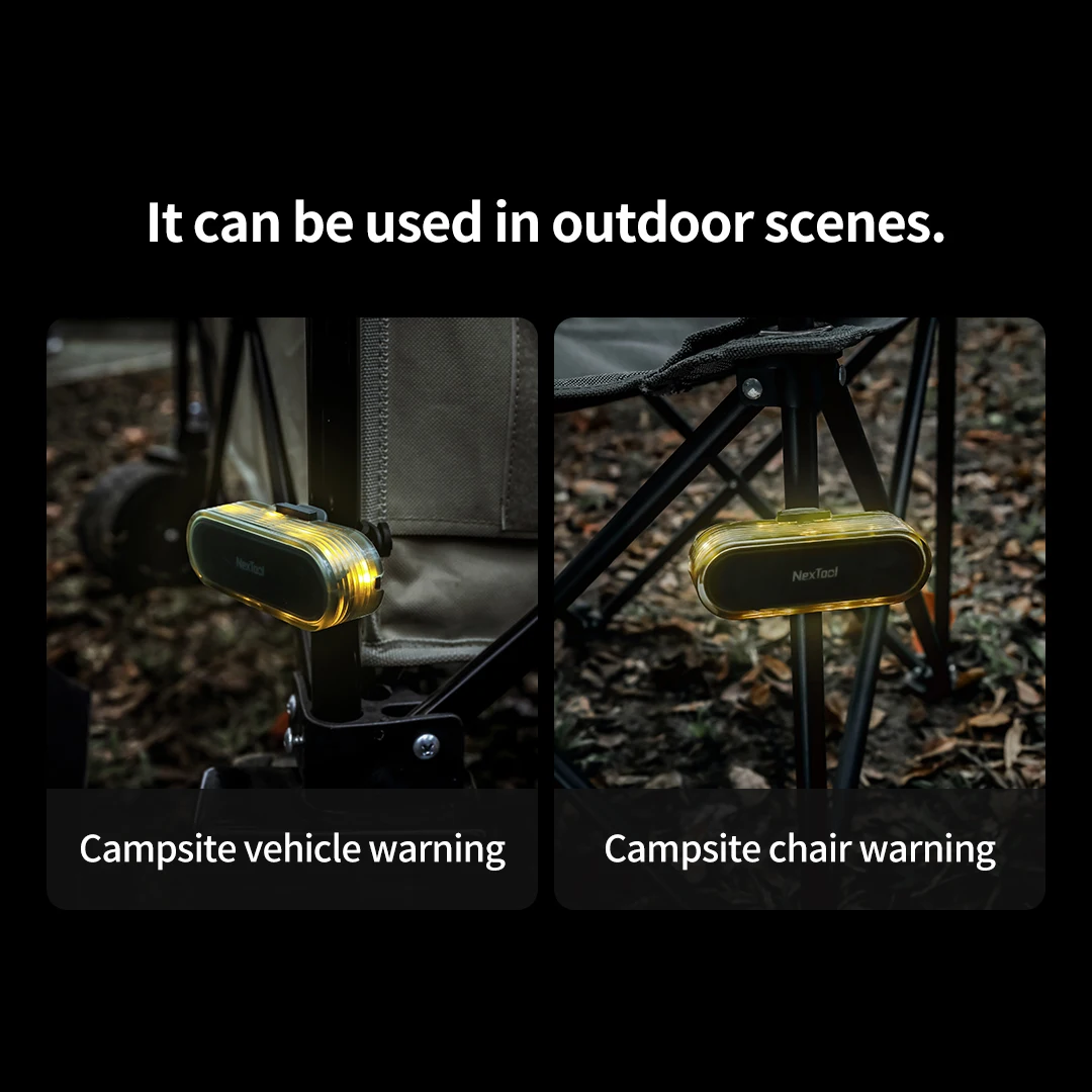 NexTool Multi-functional Twinkle Light 2M Strip Lights Outdoor Camping Atmosphere Lamp Outdoor Cycling Light IP67 Waterproof