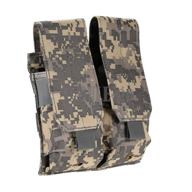 

Molle Nylon Tactical Dual Double Pistol Mag Magazine Pouch Close Holster For Outdoor Combat Military Hunting