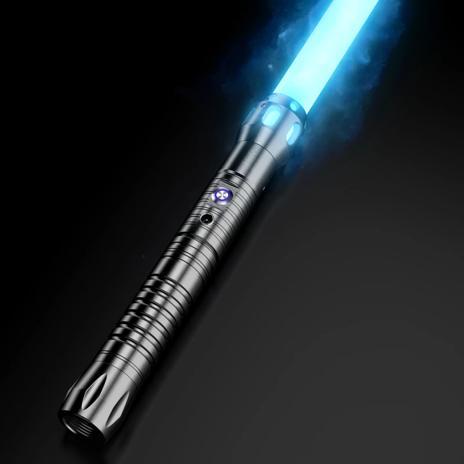 Rgb 15 Colors Adjustable Metal Handle Lightsaber With 10 Sound Effect