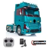 1/14 Metal LESU RC Tractor Truck 6*6 Topline for DIY Cabin 1851 3363 RTR Car Painted Model Electric Wiper Toys Gifts Thzh1394 1