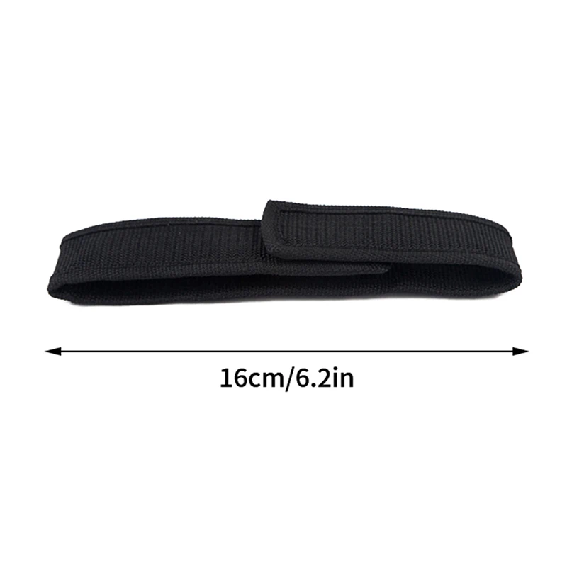 Nylon Waist Belt Hunting Bags Tactical 360 Degrees Rotatable Flashlight Pouch Outdoor Hunting Camping Hiking Multitool 5