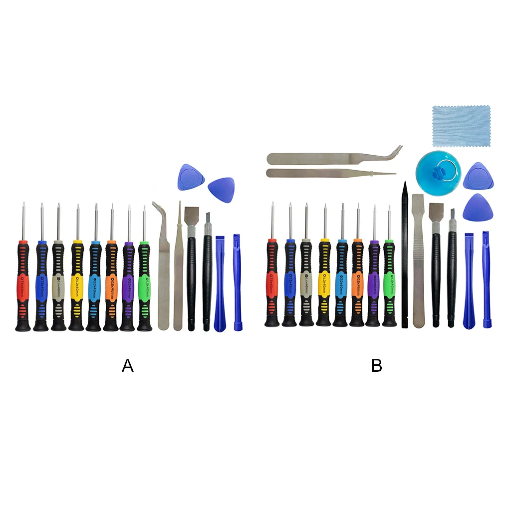 

Инструменты для ремонта мобильных телефонов, инструмент для ЖК-экрана, отвертка с противоскользящей подошвой, универсальный набор для планшета, компьютера, электроники 16