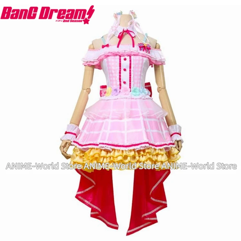 Bang Dream Pastel * Palette Dream Illumina Maruyama Aya Costume Cosplay