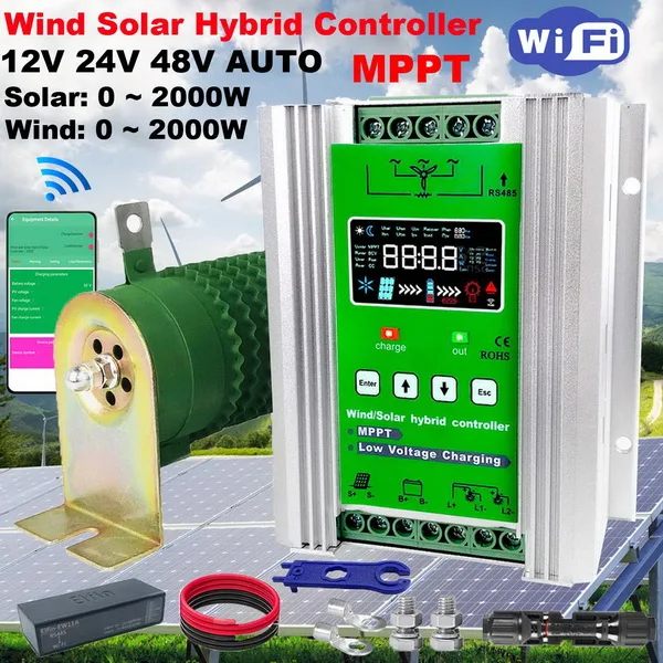 WIFI MPPT WIND SOLAR HYBRID CONTROLLER Store