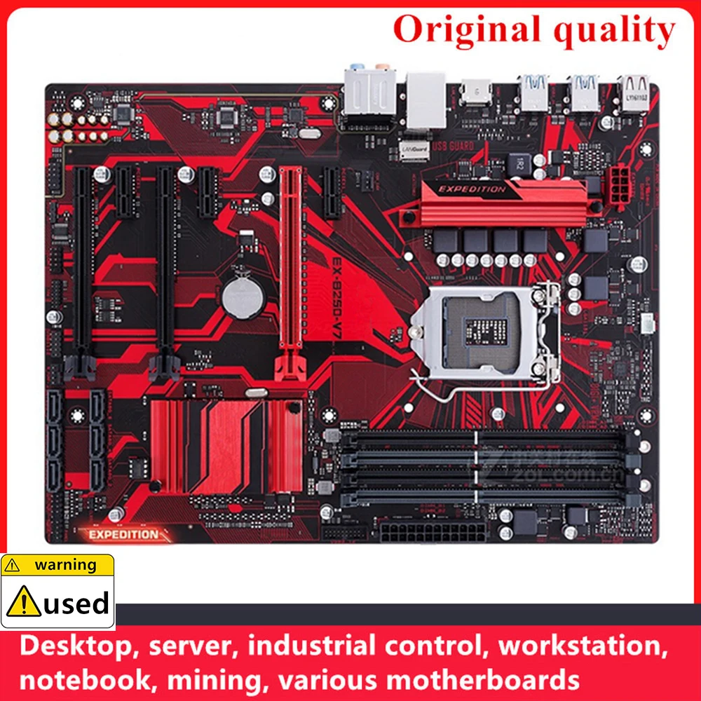 

Используется для женских материнских плат, LGA 1151 DDR4 64 Гб ATX для Intel B250 десктопной материнской платы SATA III USB3.0