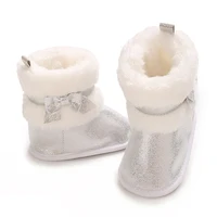 Winter Snow Baby Boots Newborn Warm Booties Soft Sole Shoes for Baby Girls Boys Infant Shoes Toddle 0-18Months 5