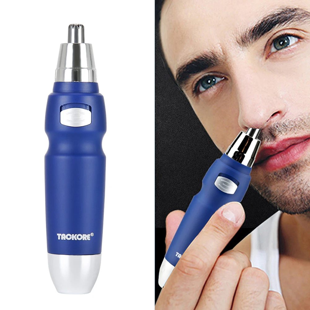 

Nose Hair Trimmer Nose Shaving Scissors Nose Shaving Nasal Knife Shaver Nose Ear Trimmer Safety Face Care For Men Electric
