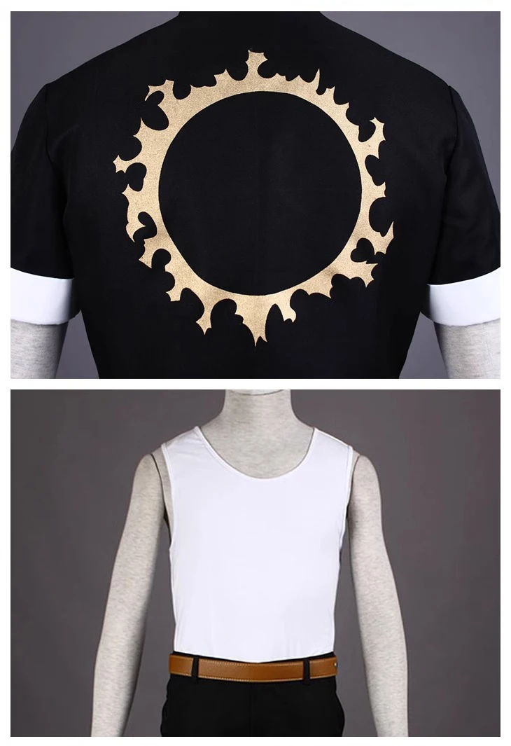 The King of Fighters-Inspired Kyo Kusanagi Martial Arts Uniform Cosplay Costume for Men