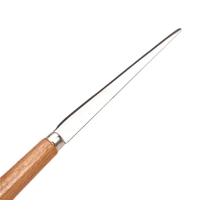 Stainless SteelCeramic Sculpting Cutter Polymer Clay Carving Modeling Pottery Clay Fetling Knives Polymer Carving Knife