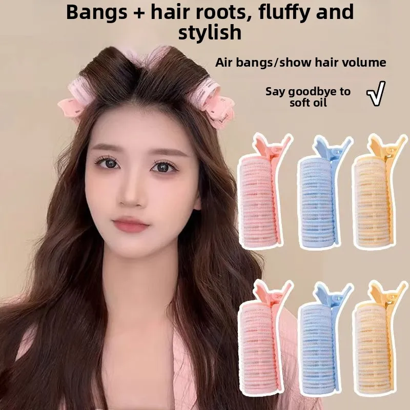 Hair styling tool hair curling tools Bangs Curling Irons Lazy Hair Rollers Fluffy Styling Air Overnight Curling Heatless Curler DIY Hair Styling Accessories