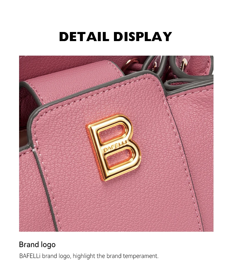 Bucket bag worn casually
