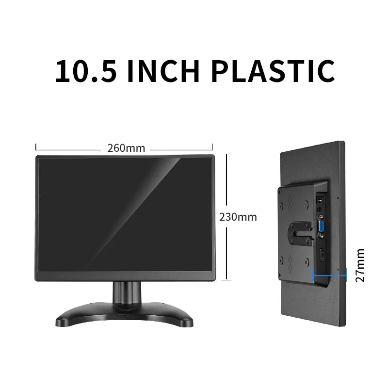 LCD ÷  ũž , AV, BNC, VGA, HDMI, USB ̽ , 10.5 ġ FHD1920 * 1280