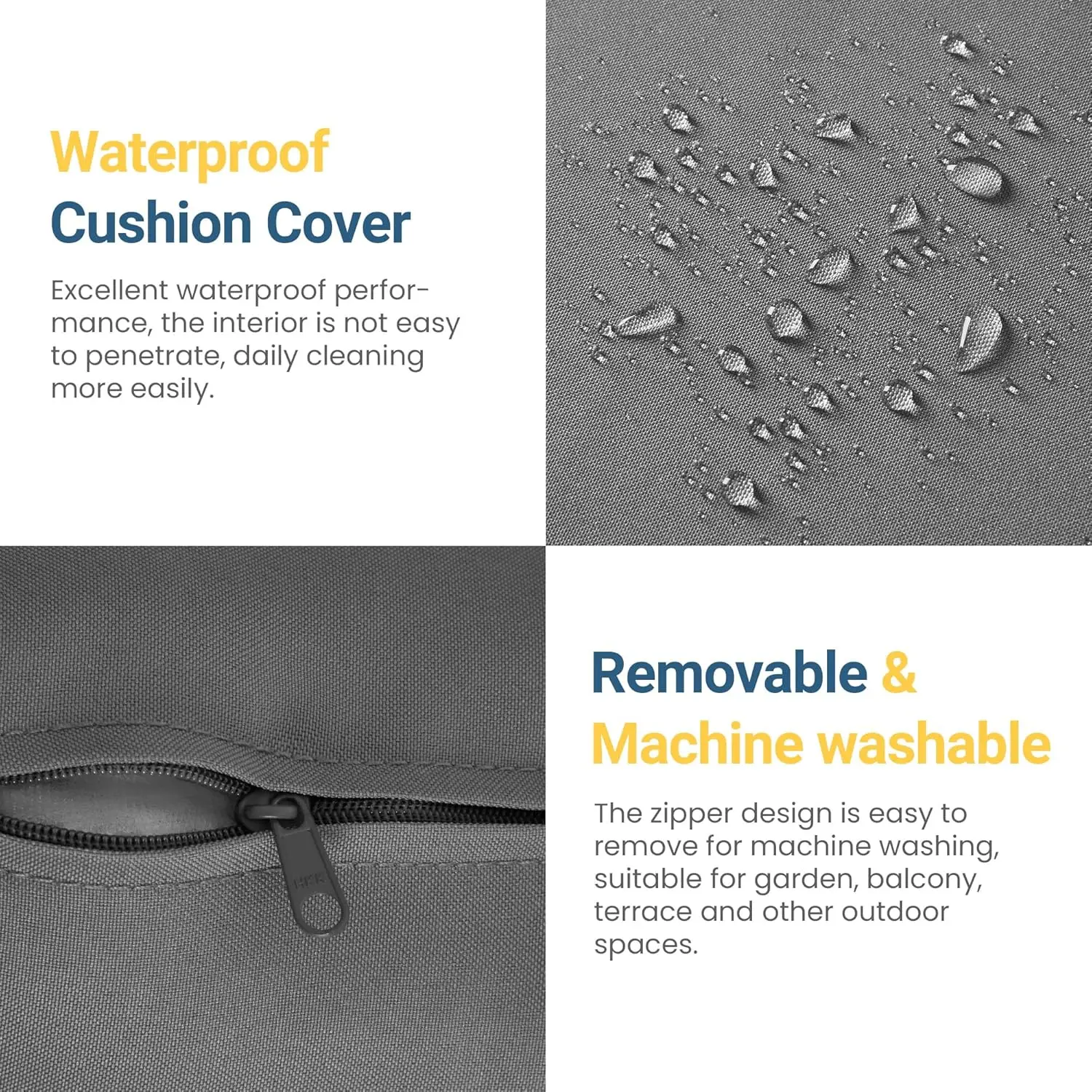 L-Shaped Rattan Patio Sofa 4