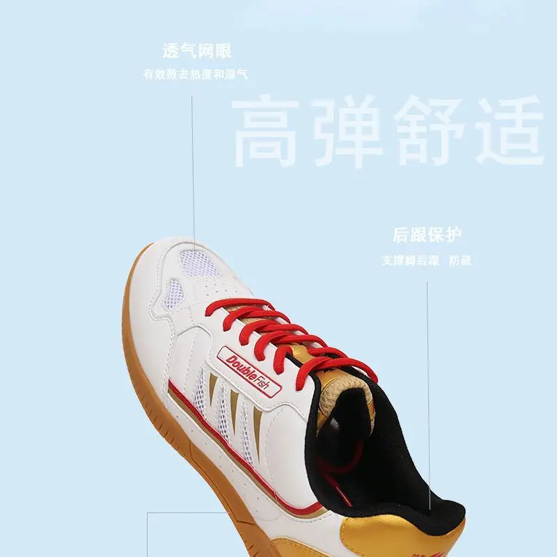 Professional Badminton Shoes Competition Sports Shoes Non-slip Wear-resistant Tennis New Table Tennis Shoe