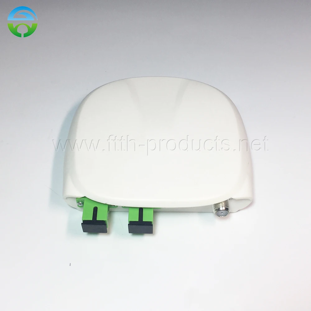 CATV  Node Mini FTTH Optical WDM Receiver Triplexer Minimode With One RF Port HY-21-R19W