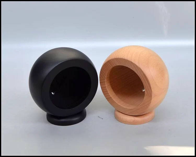 1 Stück GHXAMP Massivholz-Lautsprechergehäuse aus Buche, 3,5 Zoll Öffnung, 76 mm, Mitteltöner-Basisständer, ohne Umkehrformung – Detail 9