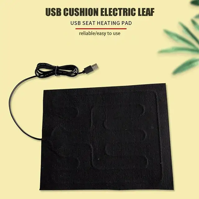 Usb Elektromos Fűtőpad Könnyű Mosható Kendőfűtés Vállakhoz Nyaki Ágyéki Hátsó Has És Párna Vagy Kedvtelésből Tartott Ágy - Image 2