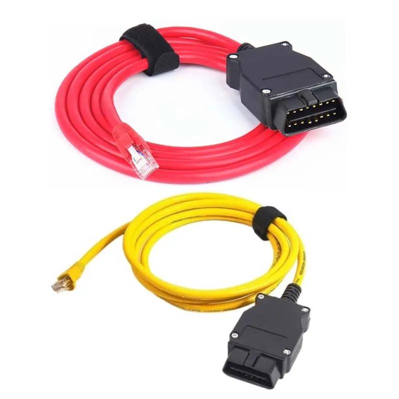 ENET Crystal Head Interface Cable Suitable for BMW Brush Hidden OBD Car Diagnostic Connector Network Extension Adapter Plug