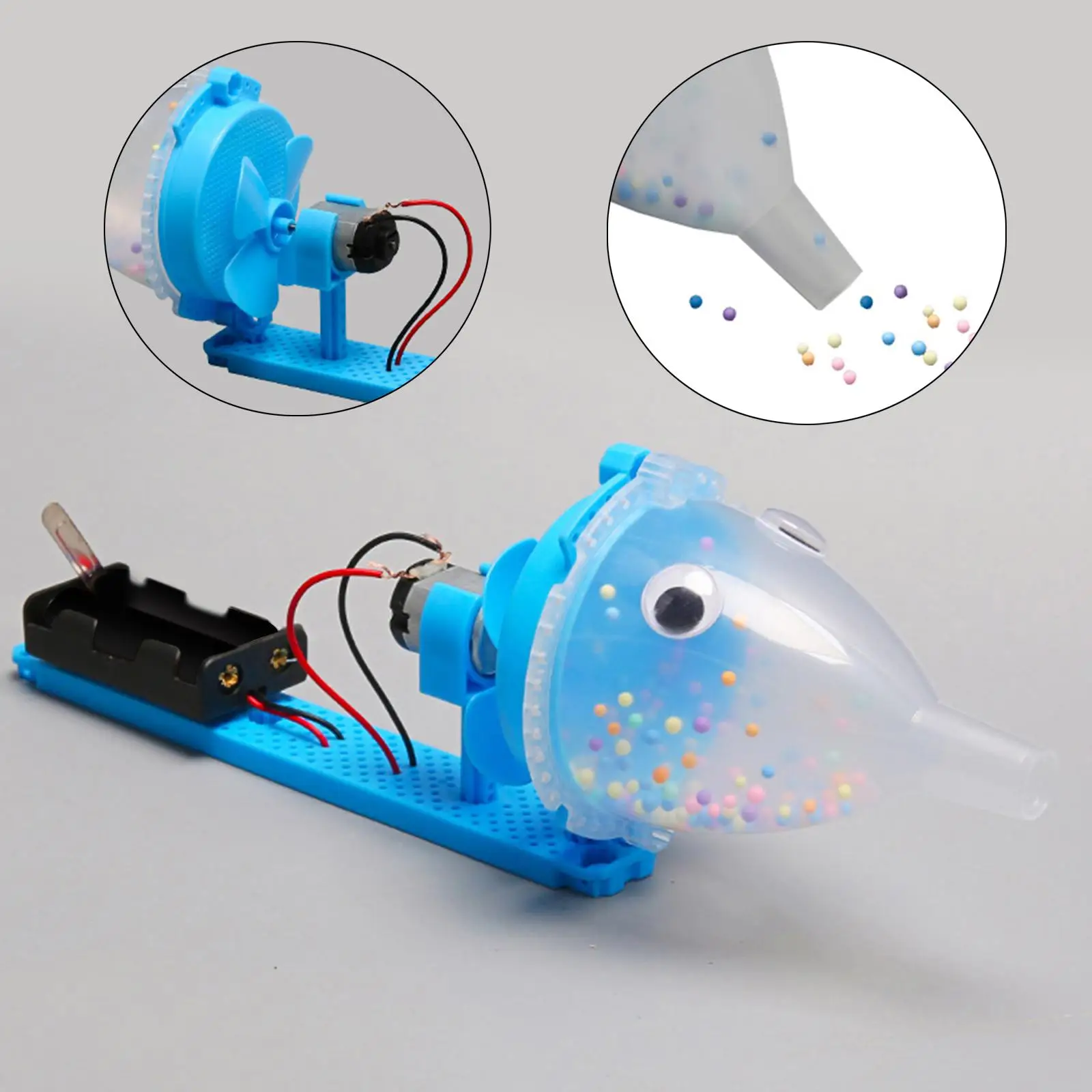 DIY Vacuum Cleaner Toy Stem Toys Early Learning Assembled Physics Experiment Science Project for Boys Girls Children Gift DIY Vacuum Cleaner Toy Stem Toys Early Learning Assembled Physics Experiment Science Project for Boys Girls Children Gift