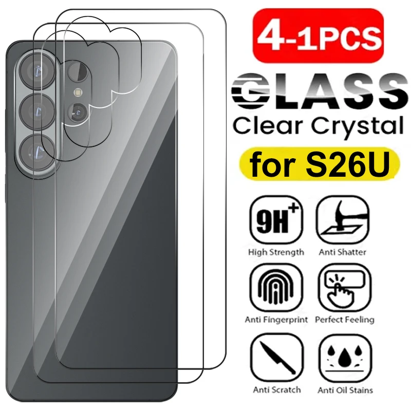 Premium Tempered Glass Screen Protector - 9H Hardness, Scratch-proof, HD Clear Back Film