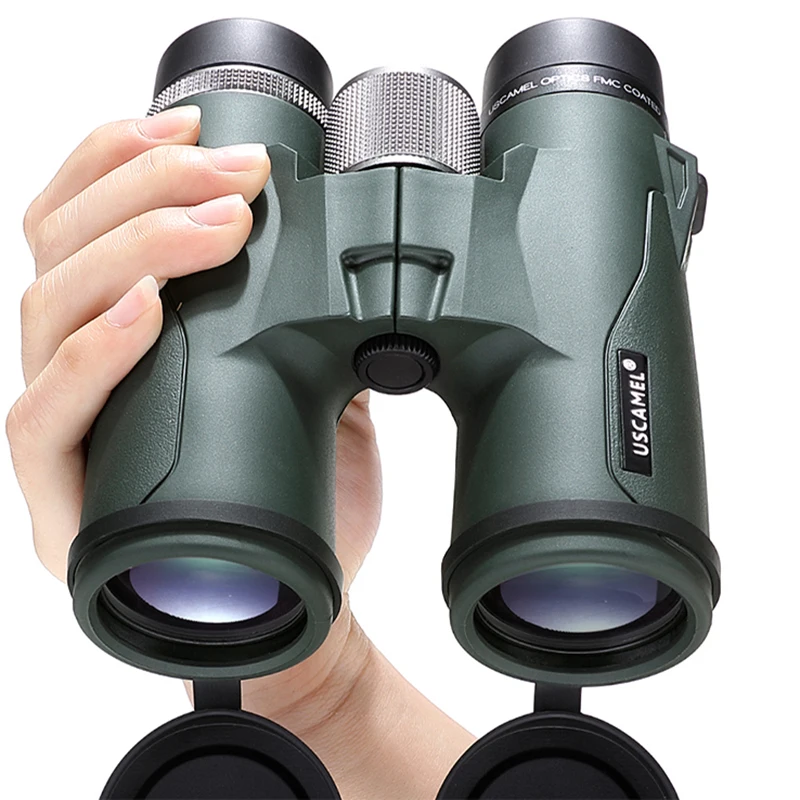 

High-power HD Outdoor Binoculars USCAMEL 8/10X42 BAK4 Zoom Telescope Waterproof Nitrogen Filled Night vision for Hunting Hiking
