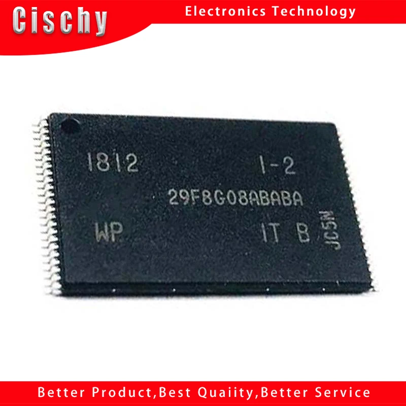 

MT29F8G08ABABAWP-IT:B MT29F8G08ABABA 29F8G08ABABA TSOP48 1pcs