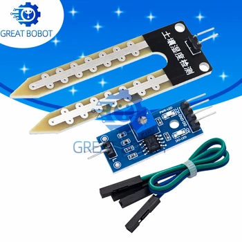 Igrometro per l'umidità del suolo BS Smart Electronics! Modulo sensore di umidità di rilevamento per Arduino, robot fai da te e smart car