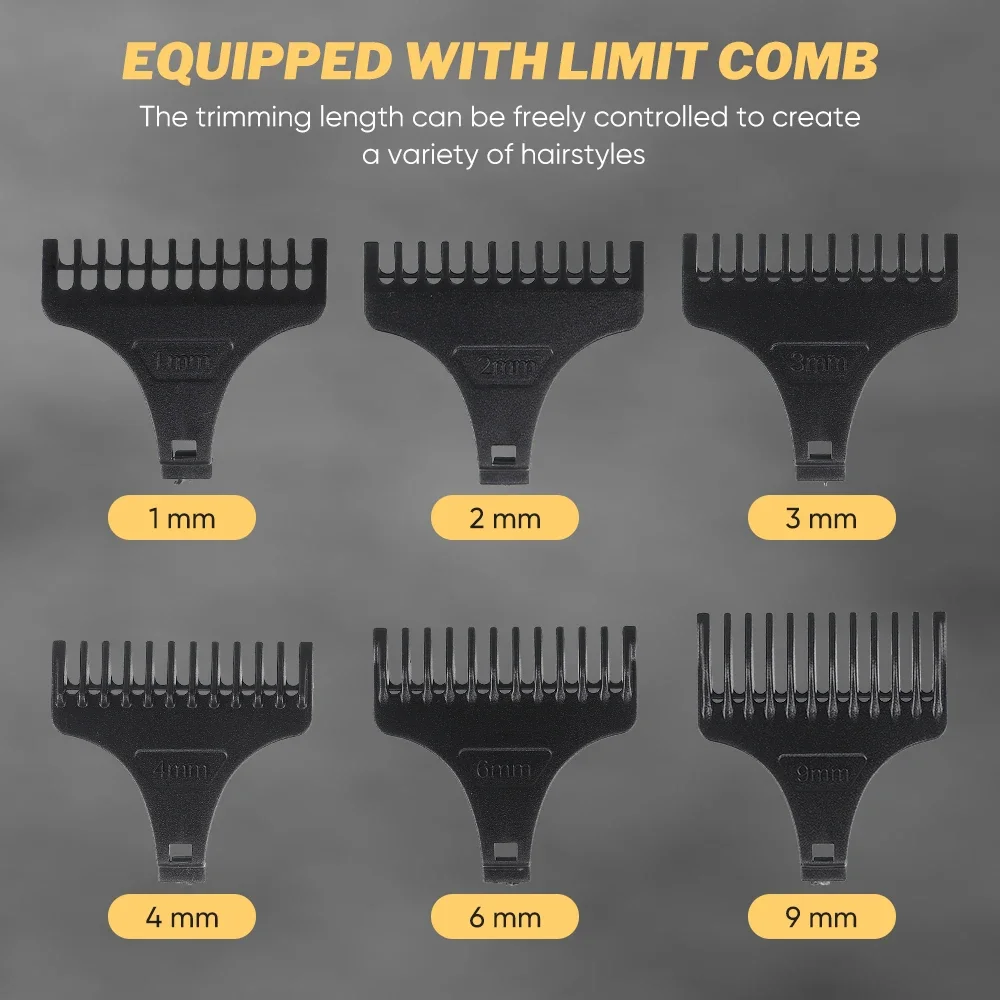 Hair Clipper Hair Trimmer xiaomi Cutting Machine For Barber Wireless Hair Clippers Barber Shop Machine Beard Trimmer For Men
