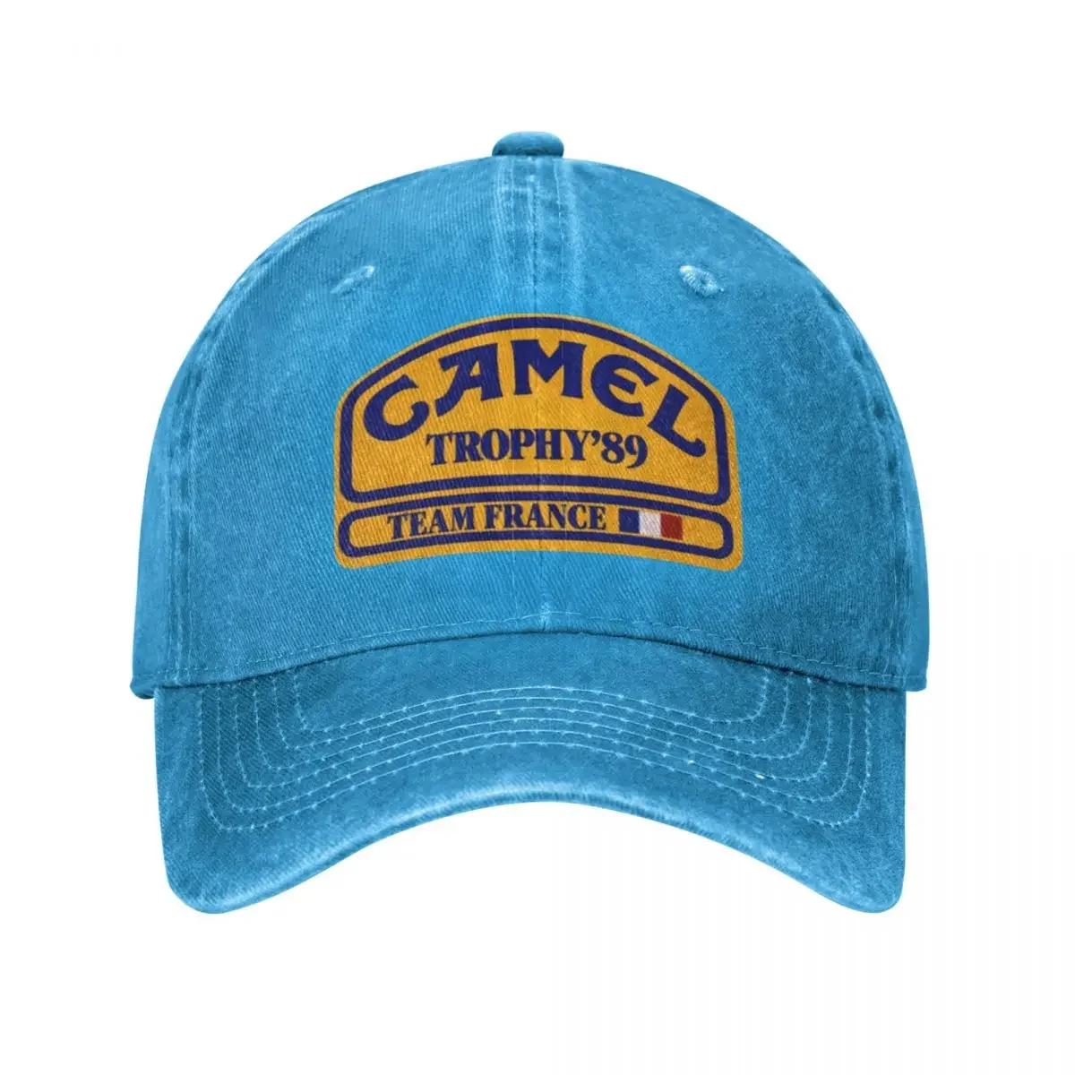 Berretto Da Baseball Unisex Vintage In Cotone Lavato - Ricamo Invecchiato, Regolabile, Per Outdoor E Sport