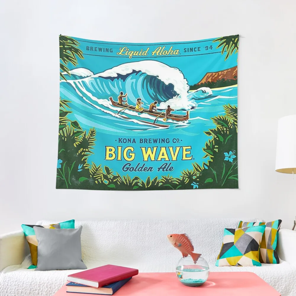 

Big Wave Tapestry Anime Decoration