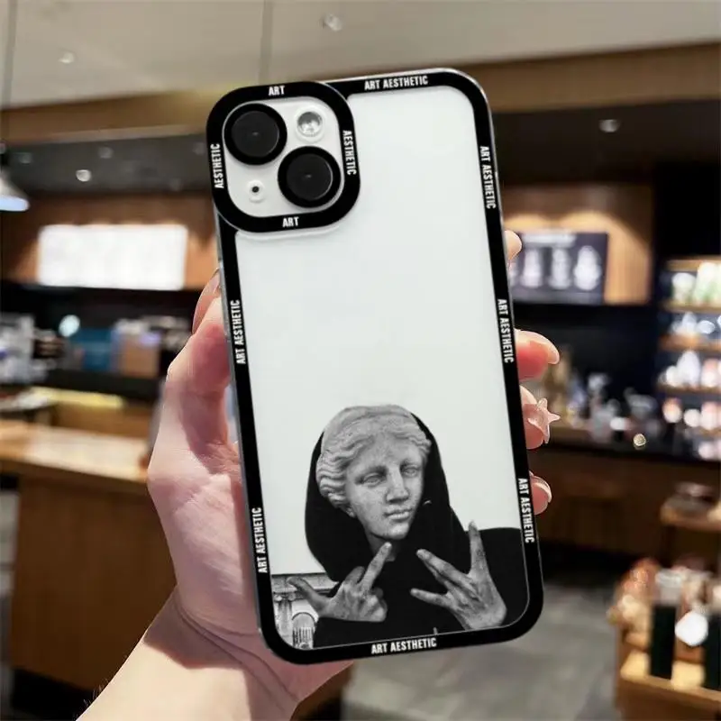 Aesthetic David Mona Soft TPU Phone Case