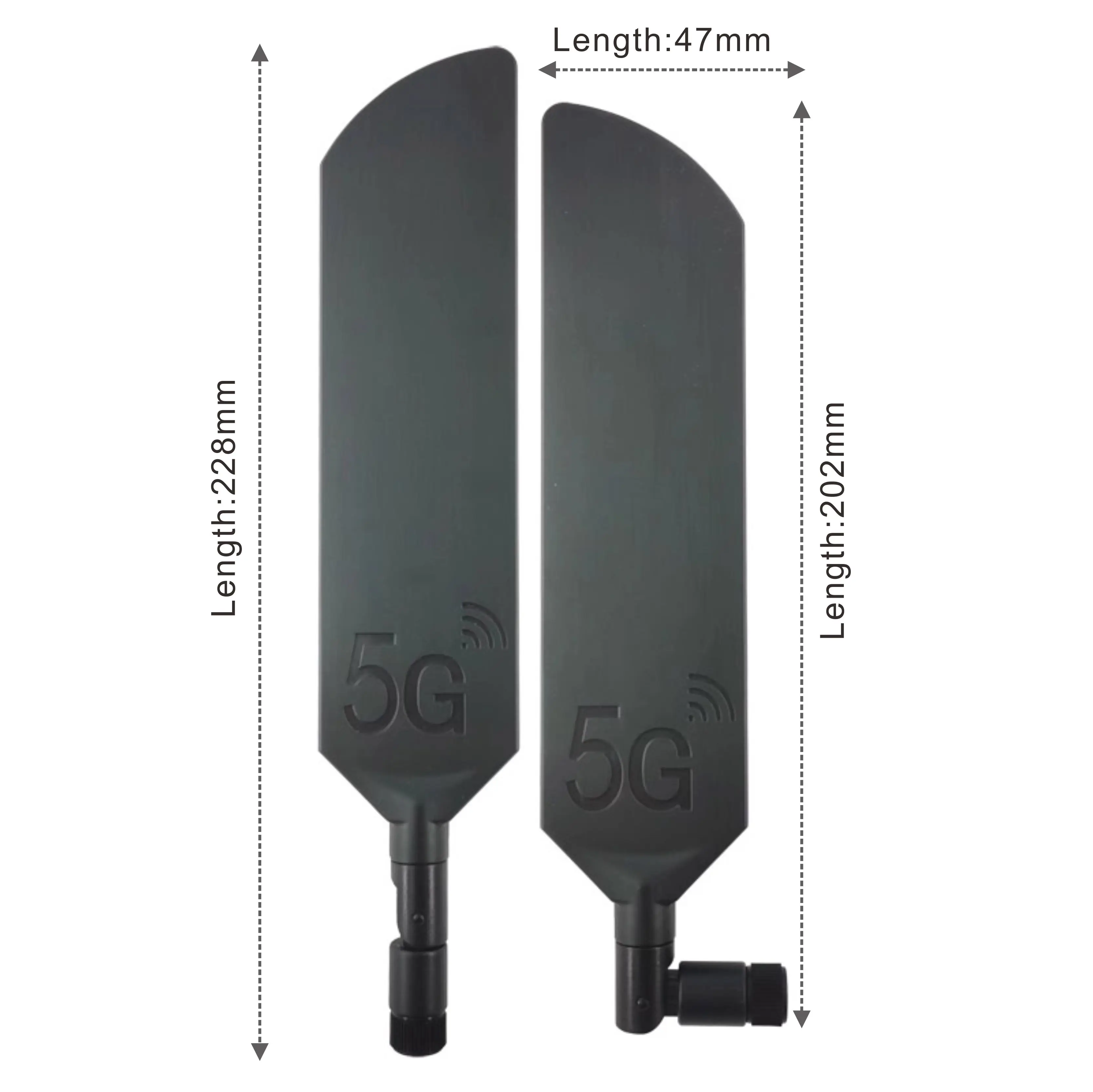Antenna Signal Booster 4G Antenna LTE Antenna Original 5G 4G LTE SMA External Antenna For Modem Router 40dBi Folding Signal Booster Wide Range 600 6000Mhz 1Piece